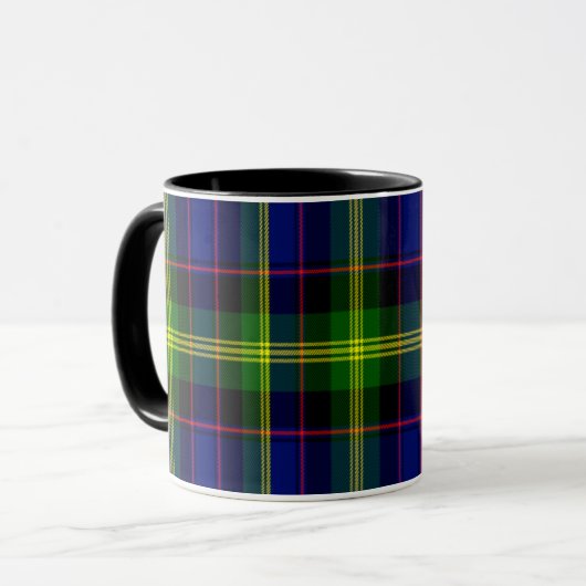 WatsonScottishTartan Tasse (Vorderseite Links)
