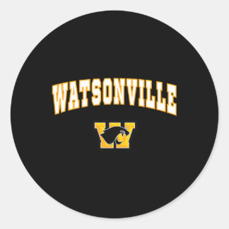 Watsonville High School Wildcatz C2 Runder Aufkleber
