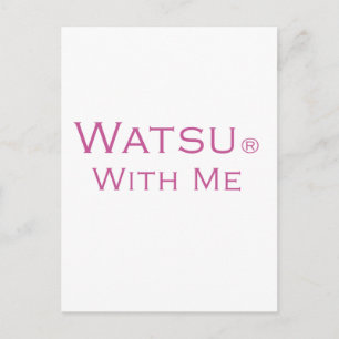 Watsu mit mir postkarte