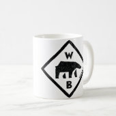 Watt Bar See- Kaffeetasse (VorderseiteRechts)