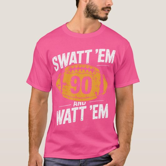 Watt Em und Watt Em 90 Fußball T-Shirt (Vorderseite)