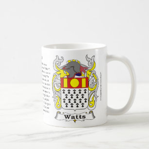 Watt Familien-Wappen-Tasse Kaffeetasse