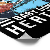 Watt Is Love Baby Don't Hertz Me Nikola Tesla Vint Poster (Ecke)