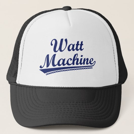 Watt-Maschine Truckerkappe (Vorderseite)