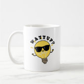 Watt Up Funny Electric Bulb Pub Kaffeetasse (Links)