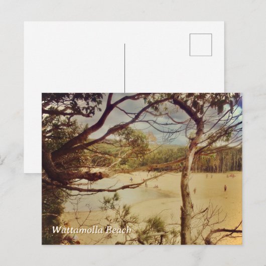 Wattamolla Beach, NSW Postkarte (Vorne/Hinten)