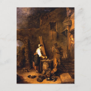 Watteau, Jean-Antoine Art Postkarte