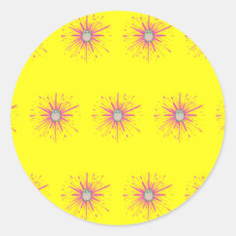 WaTTerMaLLone Spark Runder Aufkleber