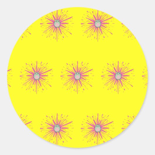 WaTTerMaLLone Spark  Runder Aufkleber (Vorderseite)