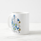 Watters Familienwappen Kaffeetasse (Vorderseite Links)