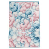 Wattewolken Mittlere Geschenktüte (Rückseite)
