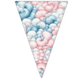 Wattewolken Wimpelkette (Zweite Fahne)