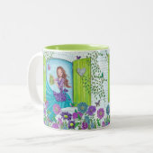 Watting Blume Garden Girl | NIEDLICHE TASSE (Vorderseite Links)
