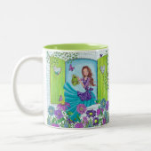 Watting Blume Garden Girl | NIEDLICHE TASSE (Links)
