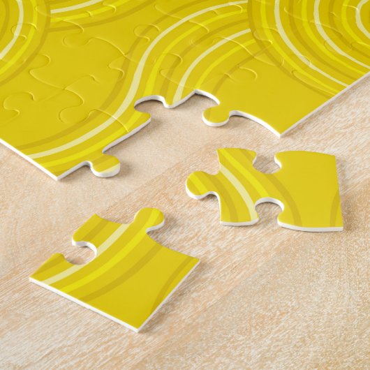 Wattle Australian Dreamtime River Pattern Puzzle (Seite)