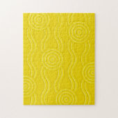 Wattle Australian Dreamtime River Pattern Puzzle (Vertikal)