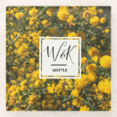 Wattle Glasuntersetzer (Vorderseite)