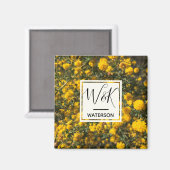 Wattle Magnet (Vorderseite/Rückseite)