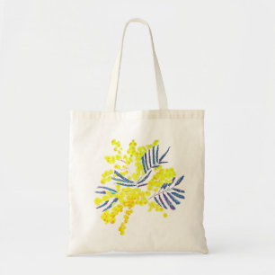 Wattle Mimosa Gelbe Blume Australien Tragetasche