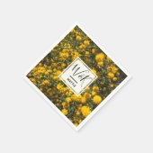 Wattle Serviette (Ecke)