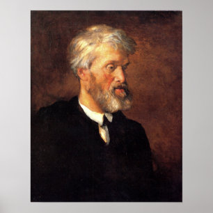 Watts - Porträt von Thomas Carlyle Poster