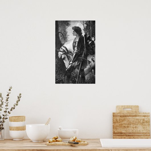 Watts - Sir Galahad Poster (Küche)