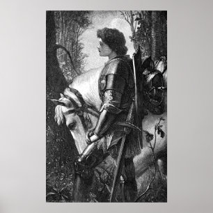 Watts - Sir Galahad Poster