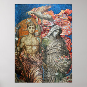 Watts - St Giles in the Fields Time Death Judges Poster