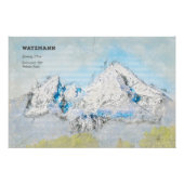 Watzmann Poster (Vorderseite)
