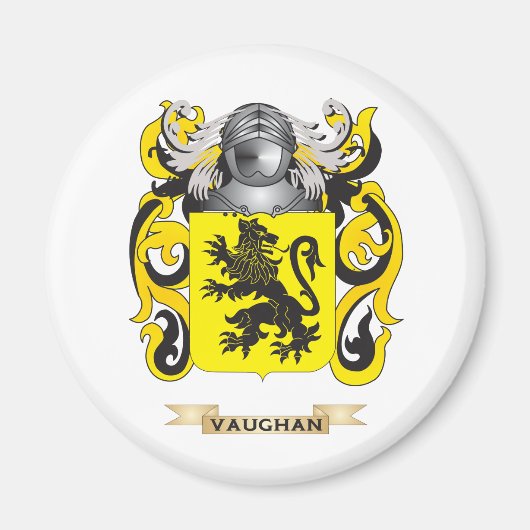 Waughan-Familienwappen (Wappen) Magnet (Vorne)