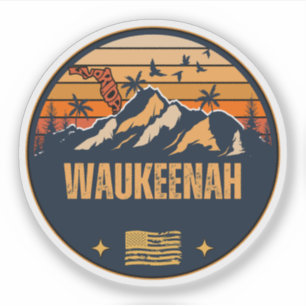 Waukeenah, Florida Aufkleber