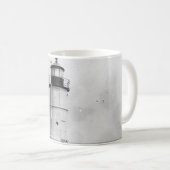 Waukegan Hafen-Leuchtturm Kaffeetasse (VorderseiteRechts)