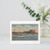 Waukegan, IL - Ansicht des städtischen Pumpwerks Postkarte (Stehend Vorderseite)