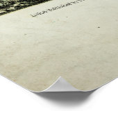 Waukesha, Wisconsin (1857) Poster (Ecke)