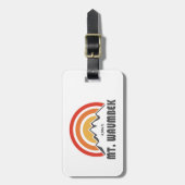 Waumbek New Hampshire Gepäckanhänger (Vorderseite vertikal)