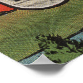 Wausau, Wisconsin - Große Buchstabenszenen Poster (Ecke)