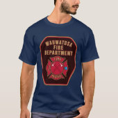 Wauwatosa, WI-Feuerwehr T-Shirt (Vorderseite)