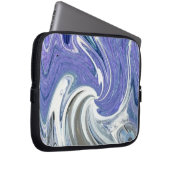 Wave Abstrakt Laptopschutzhülle (Vorne Rechts)