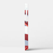 Wave American Flag Case-Mate iPhone Hülle (Rückseite / Links)