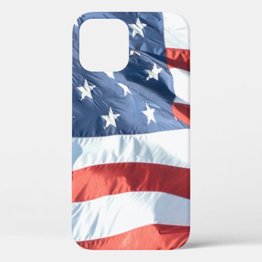 Wave American Flag Case-Mate iPhone Hülle (Rückseite)