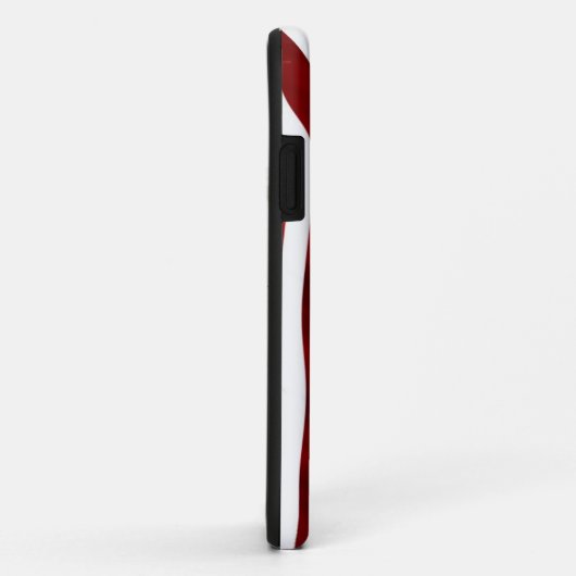 Wave American Flag Case-Mate iPhone Hülle (Hinten/Rechts)