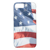 Wave American Flag Case-Mate iPhone Hülle (Rückseite)