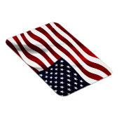 Wave American Flag Magnet (Rechte Seite)