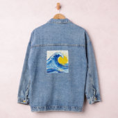 Wave and sun denim jacket jeansjacke (Hangar)