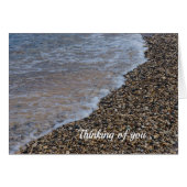 Wave Ashore schmerzhaftes Denken über deine Karte (Vorderseite (Horizontal))