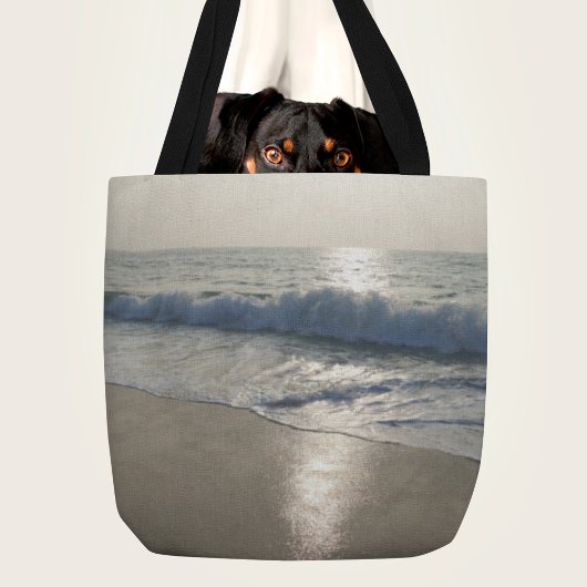 Wave at Sunset Tasche