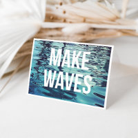 Wave Blank-Notizkarte erstellen