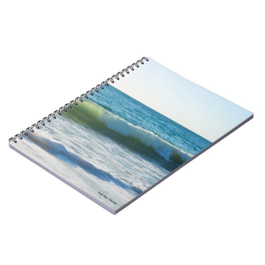 Wave Breaking Notizblock (Linke Seite)