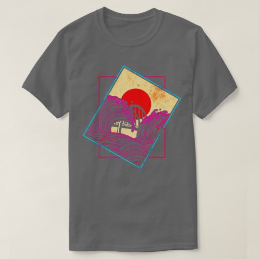 Wave Bridge Sun T-Shirt (Design vorne)