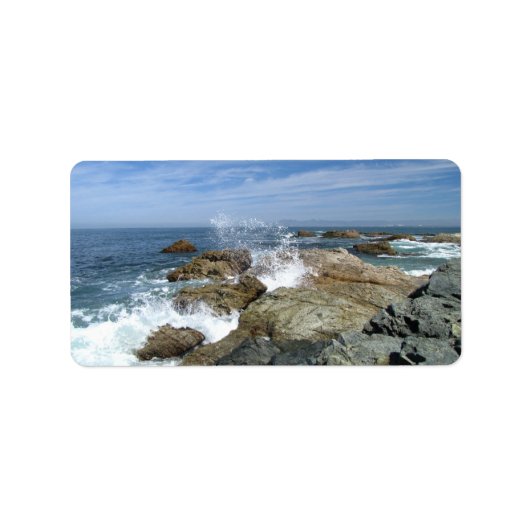 Wave Burst; Mailing-Notwendigkeit Adressaufkleber (Vorne)